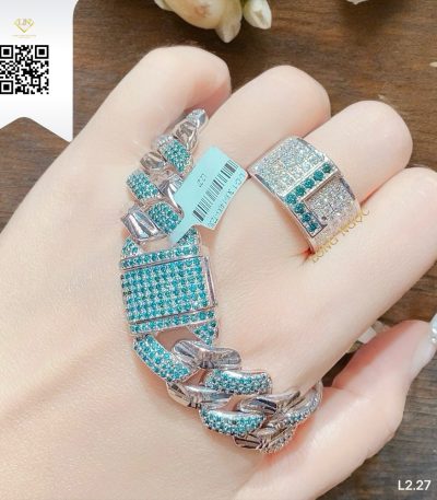 Lắc Tay Kim Cương L227 Kim Cương Giá Tốt