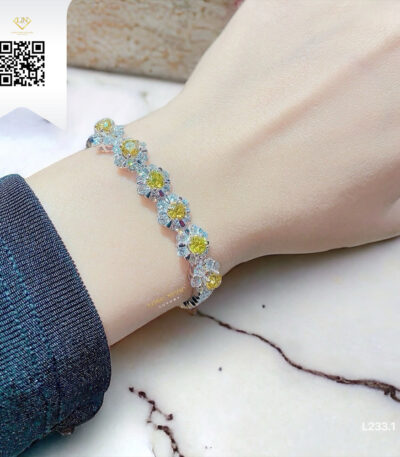 Lắc Tay Kim Cương L2331 Dương Trần Daimond