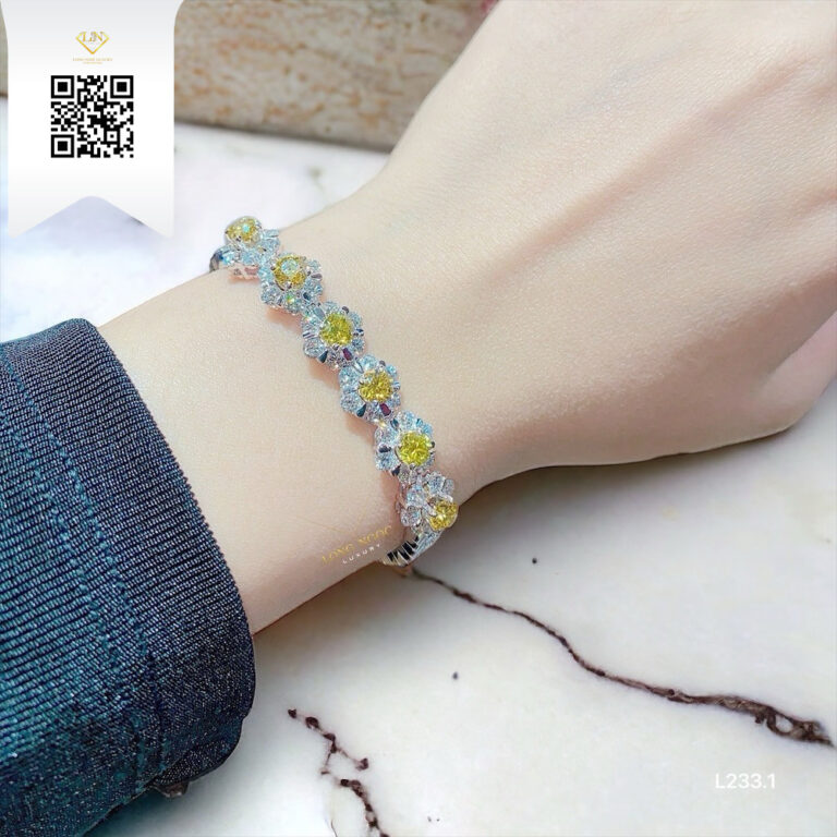 Lắc Tay Kim Cương L2331 Dương Trần Daimond