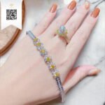 Lắc Tay Kim Cương L2331 Trần Dương Daimond Long Ngọc Luxury