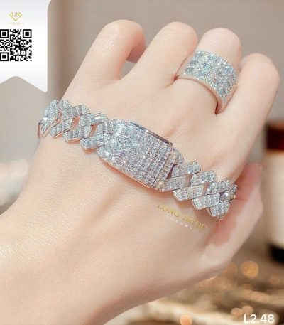 Lắc Tay Kim Cương L248 Dương Trần Daimond