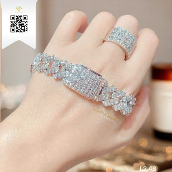 Lắc Tay Kim Cương L248 Dương Trần Daimond