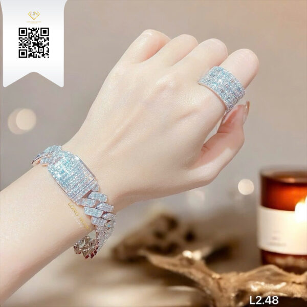 Lắc Tay Kim Cương L248 Dương Trần Daimond