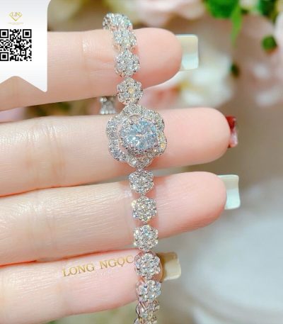 Lắc Tay Kim Cương L2493 Dương Trần Daimond