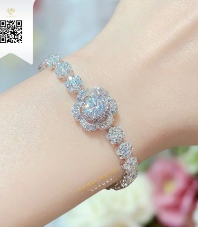 Lắc Tay Kim Cương L2493 Kim Cương Giá Tốt