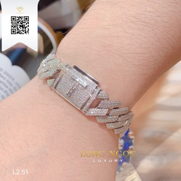 Lắc Tay Kim Cương L251 Dương Trần Daimond