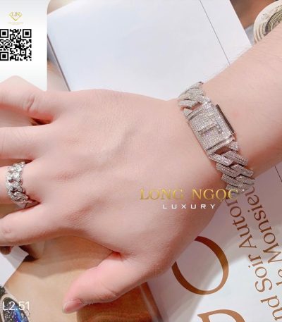 Lắc Tay Kim Cương L251 Kim Cương Giá Tốt