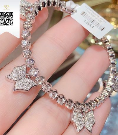Lắc Tay Kim Cương L2804 Kim Cương Giá Tốt