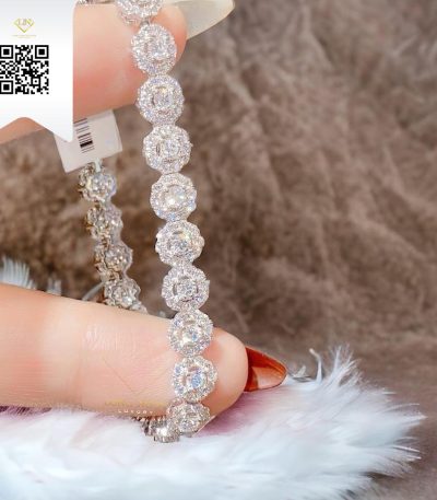 Lắc Tay Kim Cương L2854 Kim Cương Giá Tốt