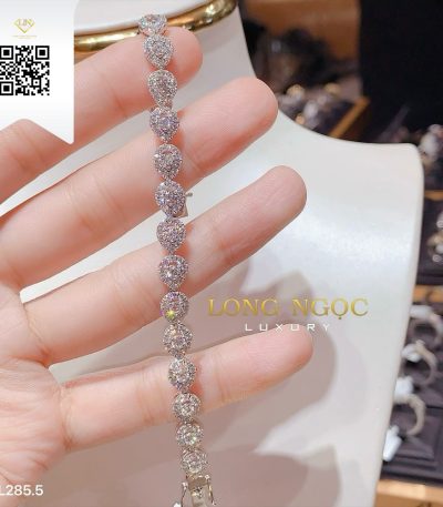 Lắc Tay Kim Cương L2855 Kim Cương Giá Tốt