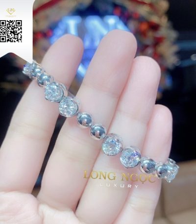 Lắc Tay Kim Cương L321 Kim Cương Giá Tốt