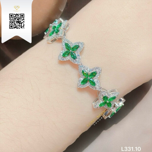 Lắc Tay Kim Cương L33110 Dương Trần Daimond