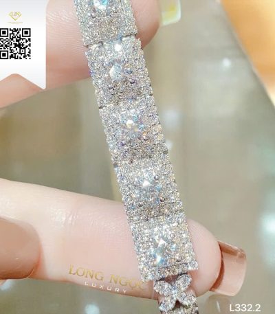 Lắc Tay Kim Cương L3322 Dương Trần Daimond