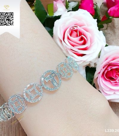 Lắc Tay Kim Cương L33926 Kim Cương Giá Tốt