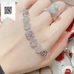 Lắc Tay Kim Cương L33926 Trần Dương Daimond Long Ngọc Luxury