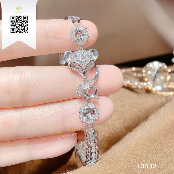 Lắc Tay Kim Cương L3412 Dương Trần Daimond