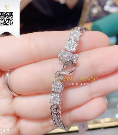 Lắc Tay Kim Cương L345 Kim Cương Giá Tốt