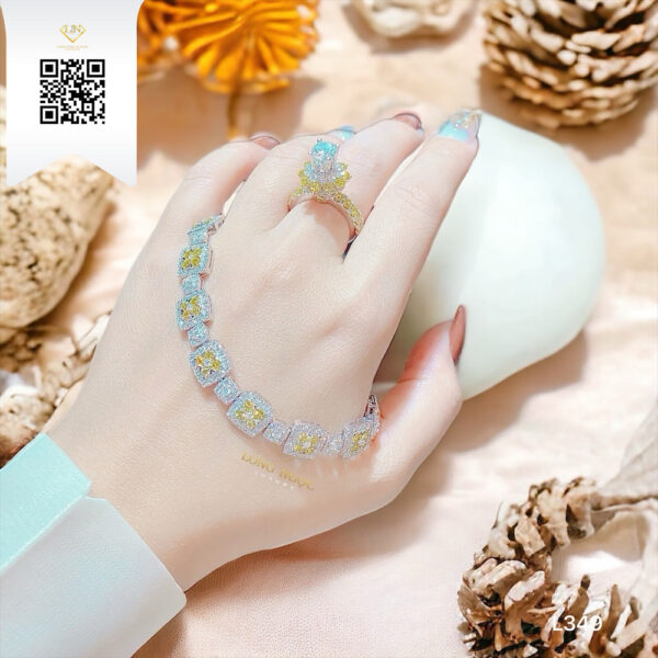 Lắc Tay Kim Cương L349 Dương Trần Daimond