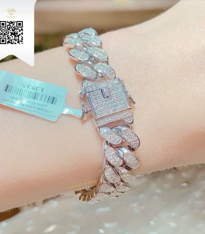 Lắc Tay Kim Cương L3915 Kim Cương Giá Tốt