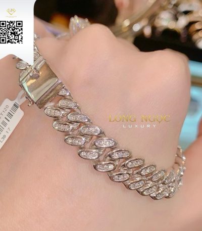 Lắc Tay Kim Cương L3917 Kim Cương Giá Tốt
