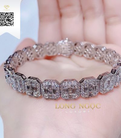 Lắc Tay Kim Cương L39812 Dương Trần Daimond