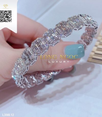 Lắc Tay Kim Cương L39812 Kim Cương Giá Tốt