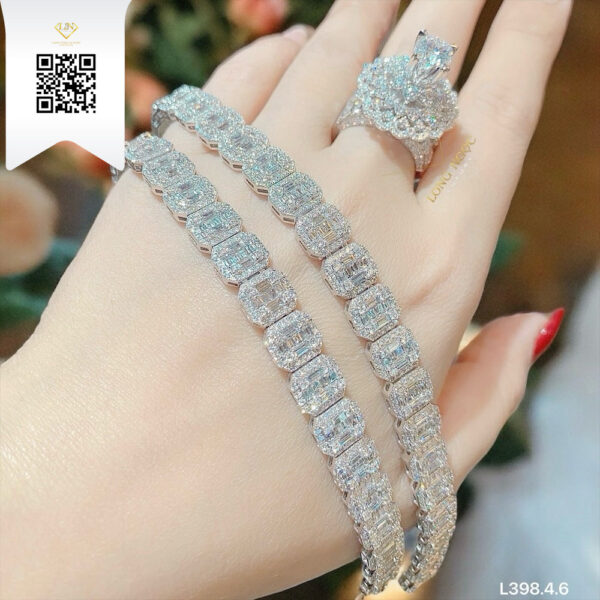 Lắc Tay Kim Cương L3984 Dương Trần Daimond