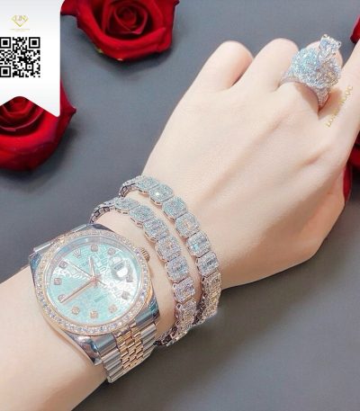 Lắc Tay Kim Cương L3984 Kim Cương Giá Tốt
