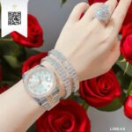 Lắc Tay Kim Cương L3984 Trần Dương Daimond Long Ngọc Luxury