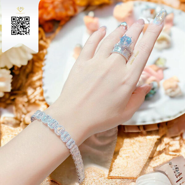 Lắc Tay Kim Cương L3988 Dương Trần Daimond