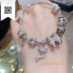 Lắc Tay Kim Cương L41318 Trần Dương Daimond Long Ngọc Luxury