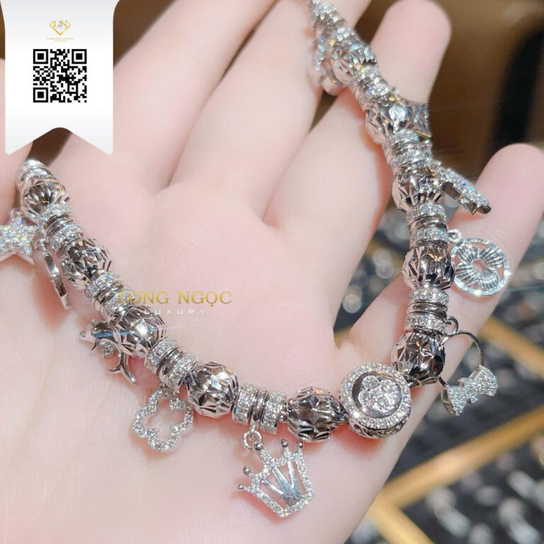 Lắc Tay Kim Cương L41322 Kim Cương Giá Tốt