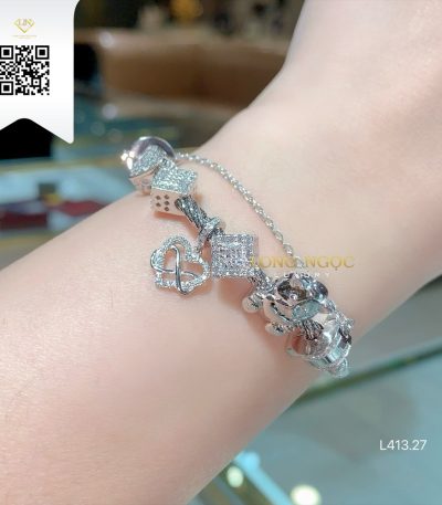 Lắc Tay Kim Cương L41327 Dương Trần Daimond