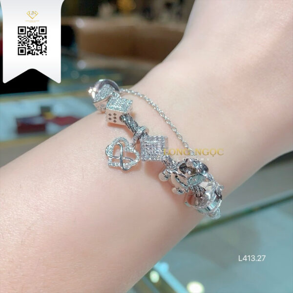 Lắc Tay Kim Cương L41327 Dương Trần Daimond