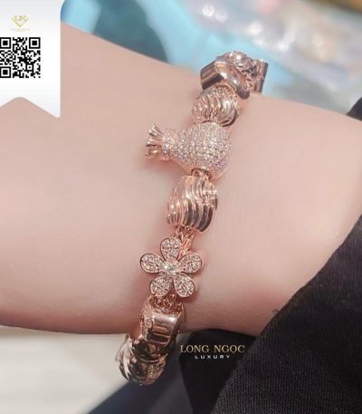 Lắc Tay Kim Cương L41337 Dương Trần Daimond