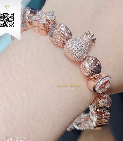 Lắc Tay Kim Cương L41337 Kim Cương Giá Tốt