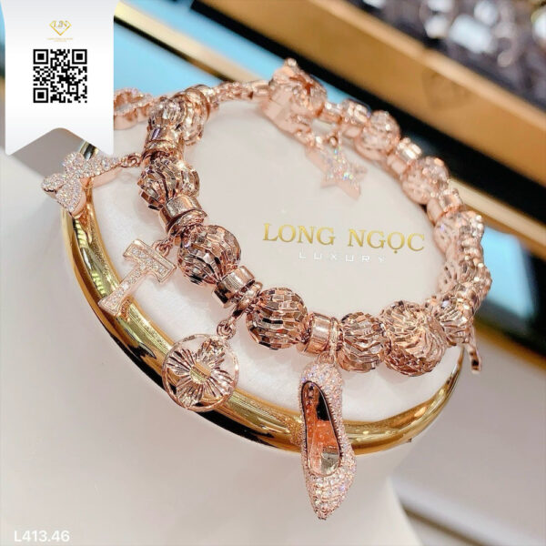 Lắc Tay Kim Cương L41346 Dương Trần Daimond