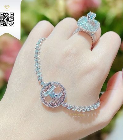 Lắc Tay Kim Cương L4214 Dương Trần Daimond