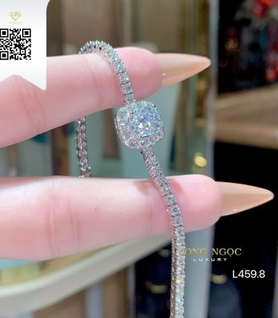Lắc Tay Kim Cương L4598 Kim Cương Giá Tốt