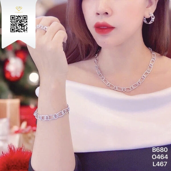 Lắc Tay Kim Cương L4671 Dương Trần Daimond