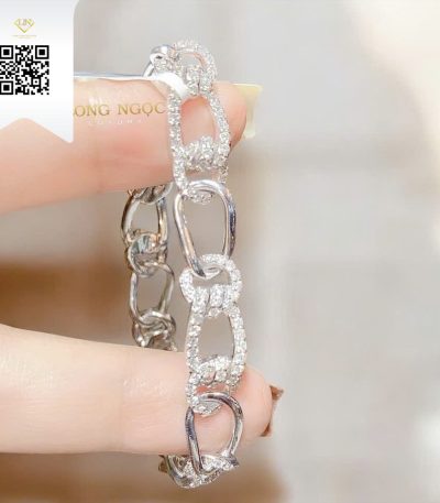 Lắc Tay Kim Cương L4671 Kim Cương Giá Tốt