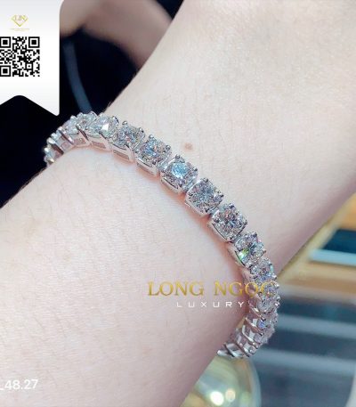Lắc Tay Kim Cương L4827 Dương Trần Daimond