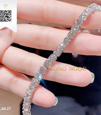 Lắc Tay Kim Cương L4827 Kim Cương Giá Tốt
