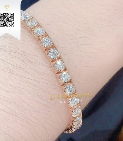 Lắc Tay Kim Cương L4828 Dương Trần Daimond