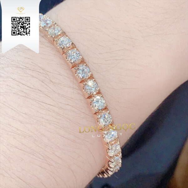 Lắc Tay Kim Cương L4828 Dương Trần Daimond