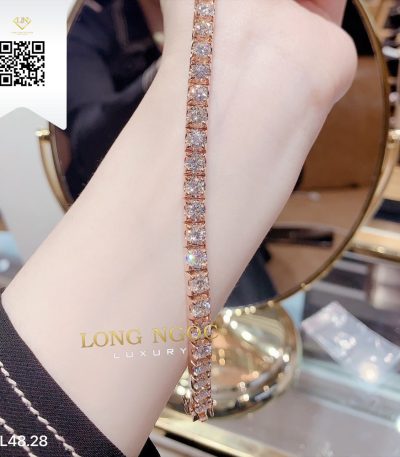 Lắc Tay Kim Cương L4828 Kim Cương Giá Tốt