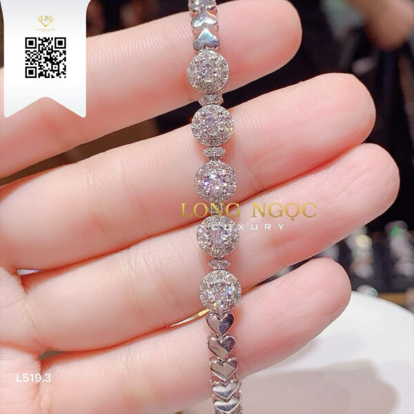 Lắc Tay Kim Cương L5193 Dương Trần Daimond