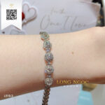 Lắc Tay Kim Cương L5193 Long Ngọc luxury
