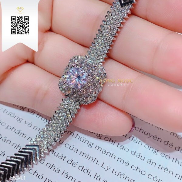 Lắc Tay Kim Cương L5341 Dương Trần Daimond