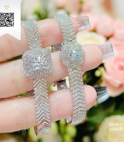 Lắc Tay Kim Cương L5342 Kim Cương Giá Tốt